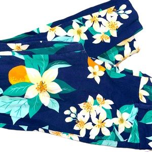 Floral Print Ankle Pant